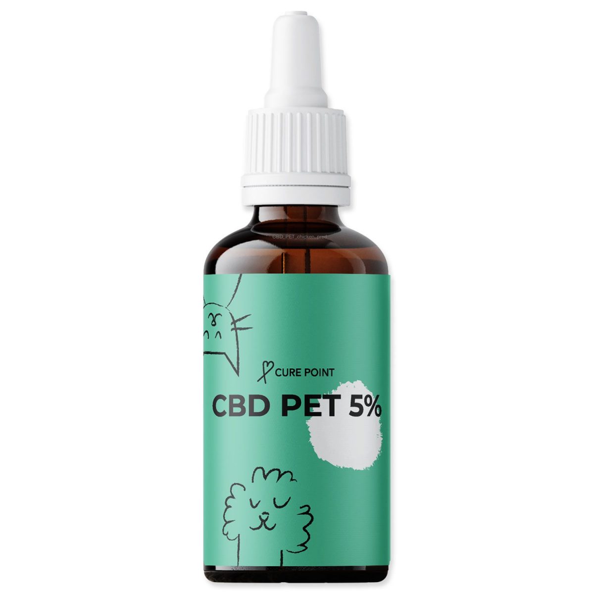 Cure Point CBD PET 5% Olej pro psy 10ml