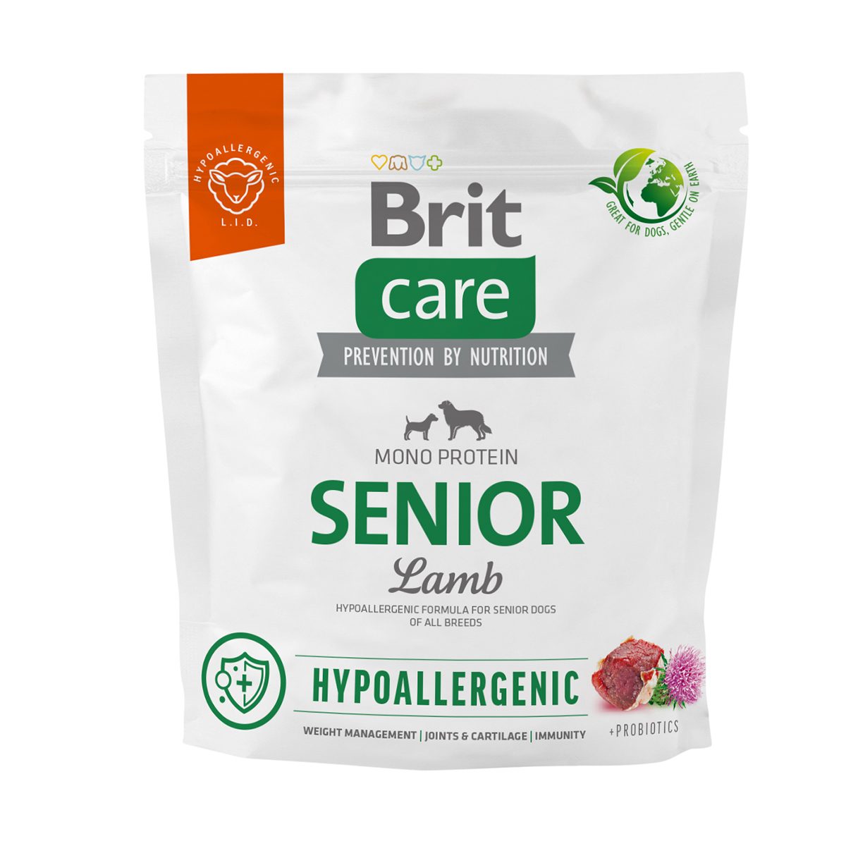 Brit Care Dog Hypoallergenic Senior 1kg
