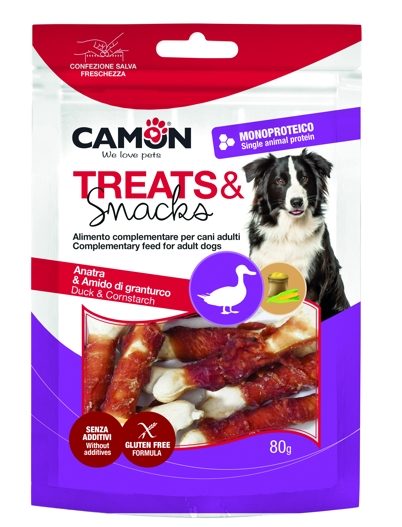 CAMON KACHNÍ PAMLSKY SNACKS 8 cm, 80 g