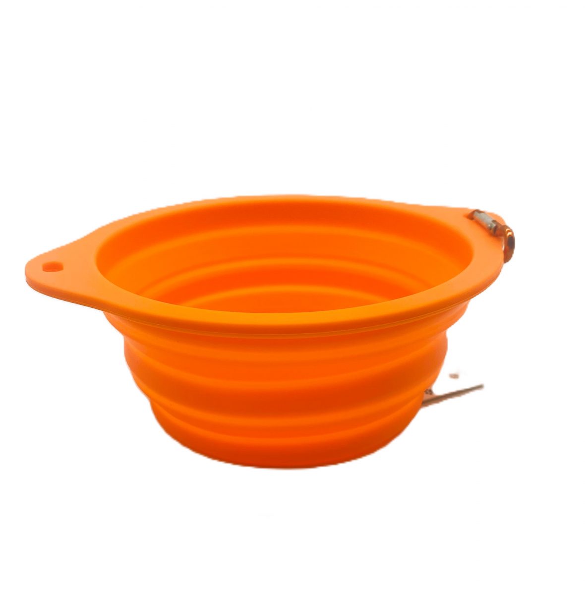 Silikonová cestovní miska oranžová 850ml (100/1)