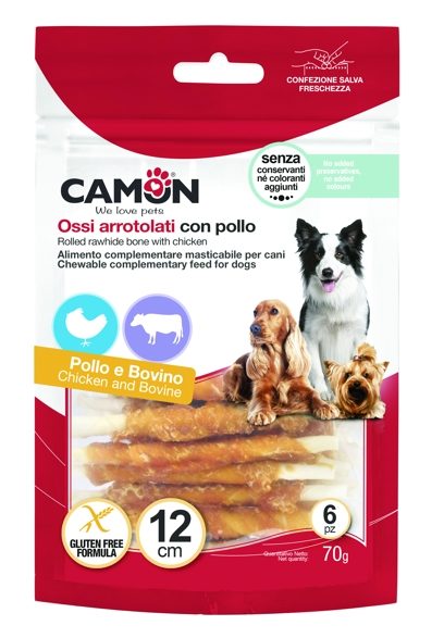 CAMON PAMLSKY TYČINKY S KUŘECÍM MASEM 12 cm 70g