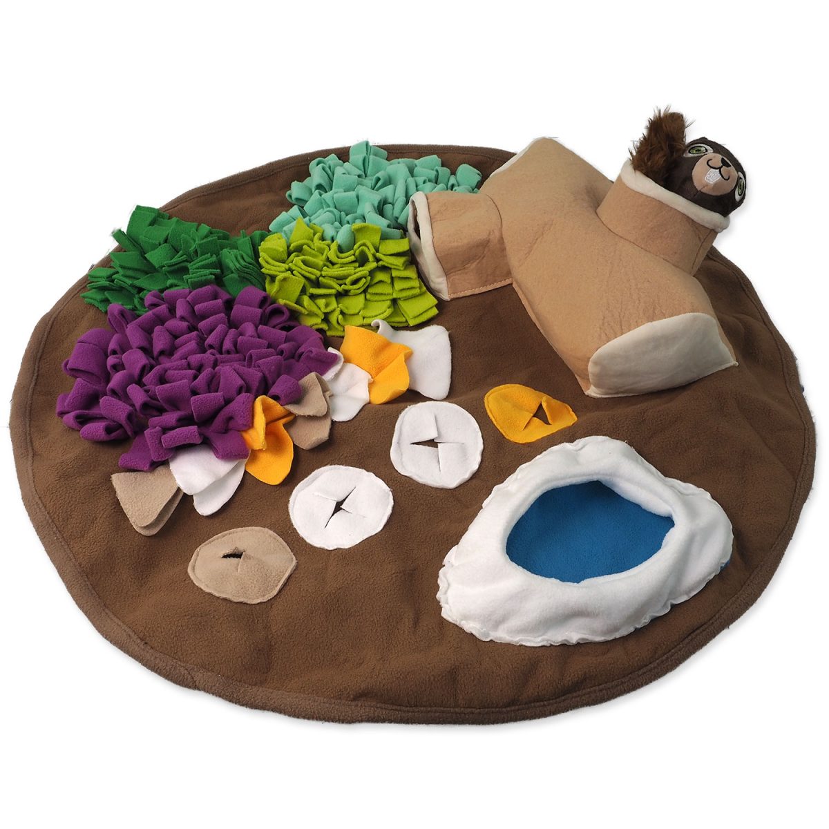 Hračka EP Sniff mat čmuchací podložka s veverkou 70cm