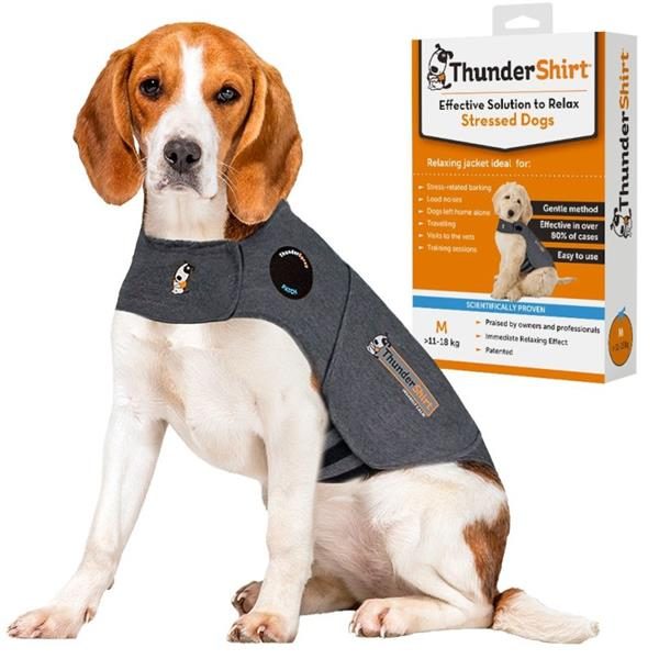 Vesta zklidňující ThunderShirt pro psy šedá M