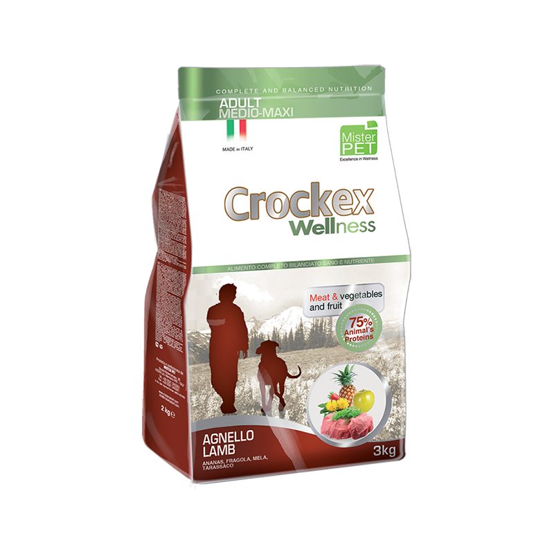 Crockex Wellness Dog Adult Lamb and Rice 12 kg