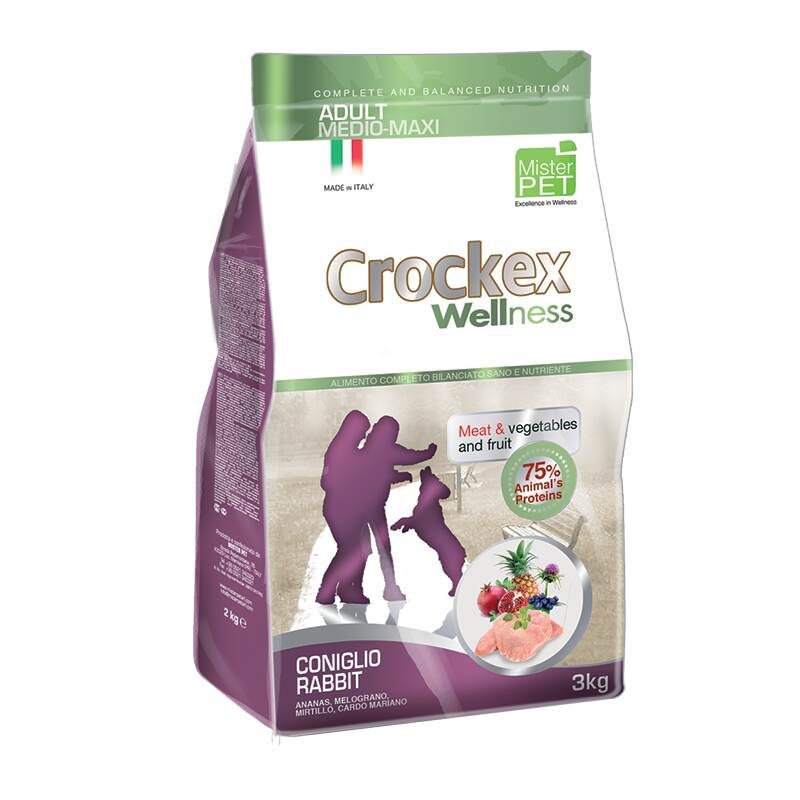 Crockex Wellness Dog Adult Rabbit and Rice 12 kg
