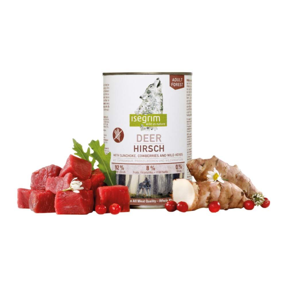 ISEGRIM Adult Forest: Jelen s topinambury, brusinkami a bylinkami 800 g