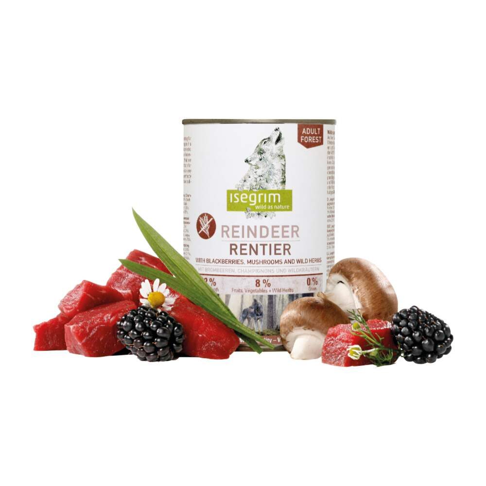 ISEGRIM Adult Forest: Sob s ostružinami a žampiony 800 g