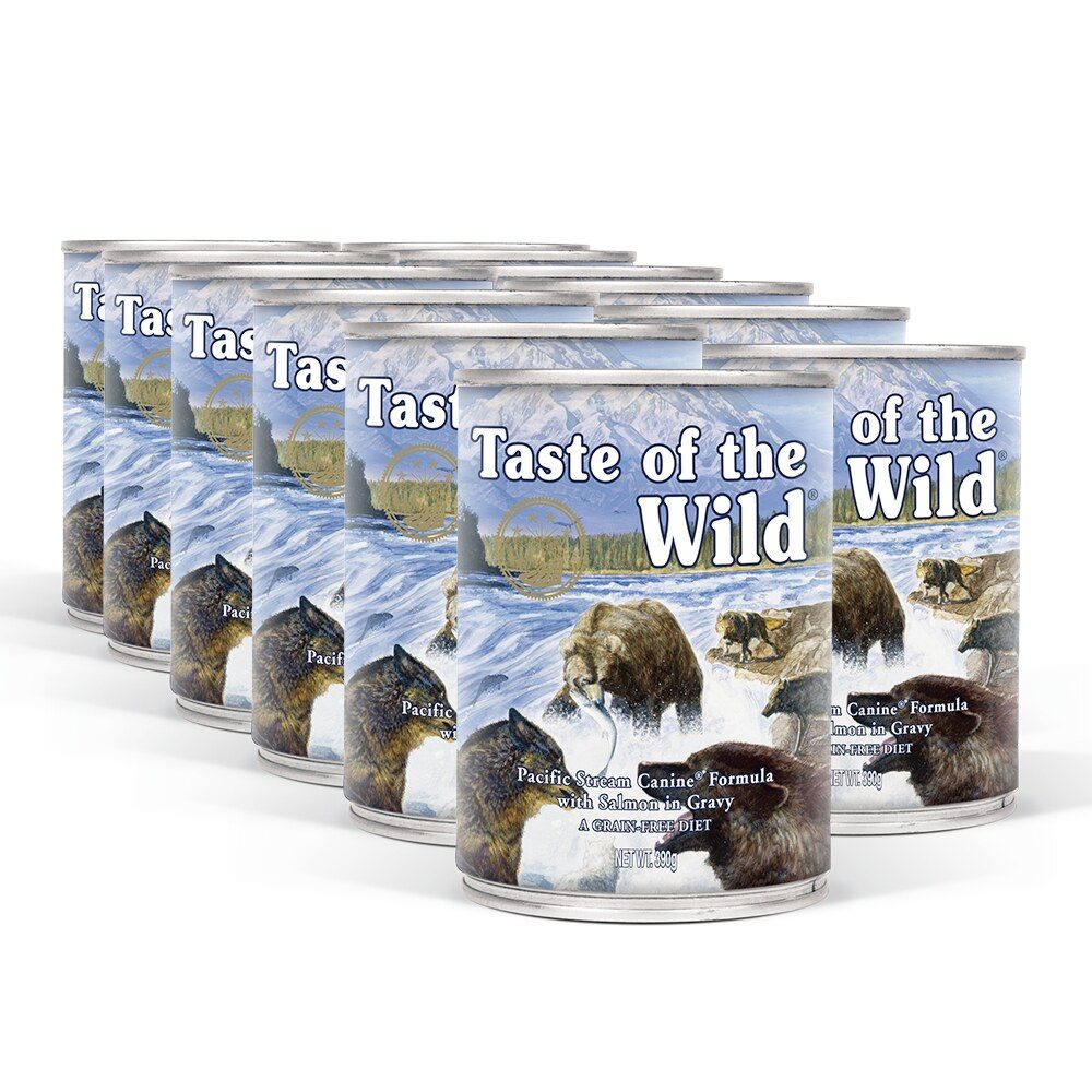 PACK TASTE OF THE WILD Pacific Stream konzervy 12x390 g
