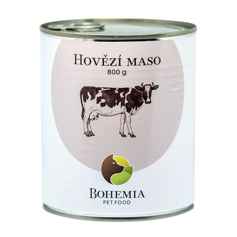 BOHEMIA Hovězí maso ve vlastní šťávě 800 g