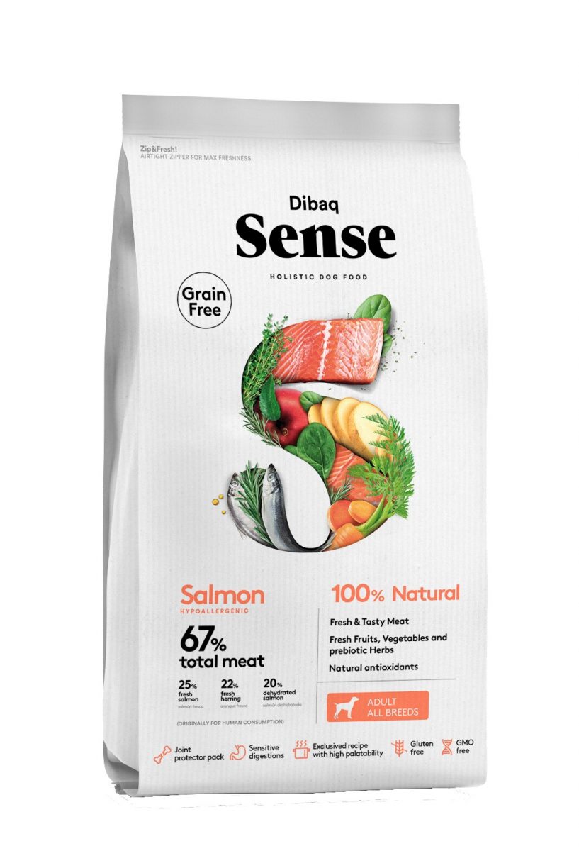 DIBAQ SENSE Grain Free Salmon 12 kg