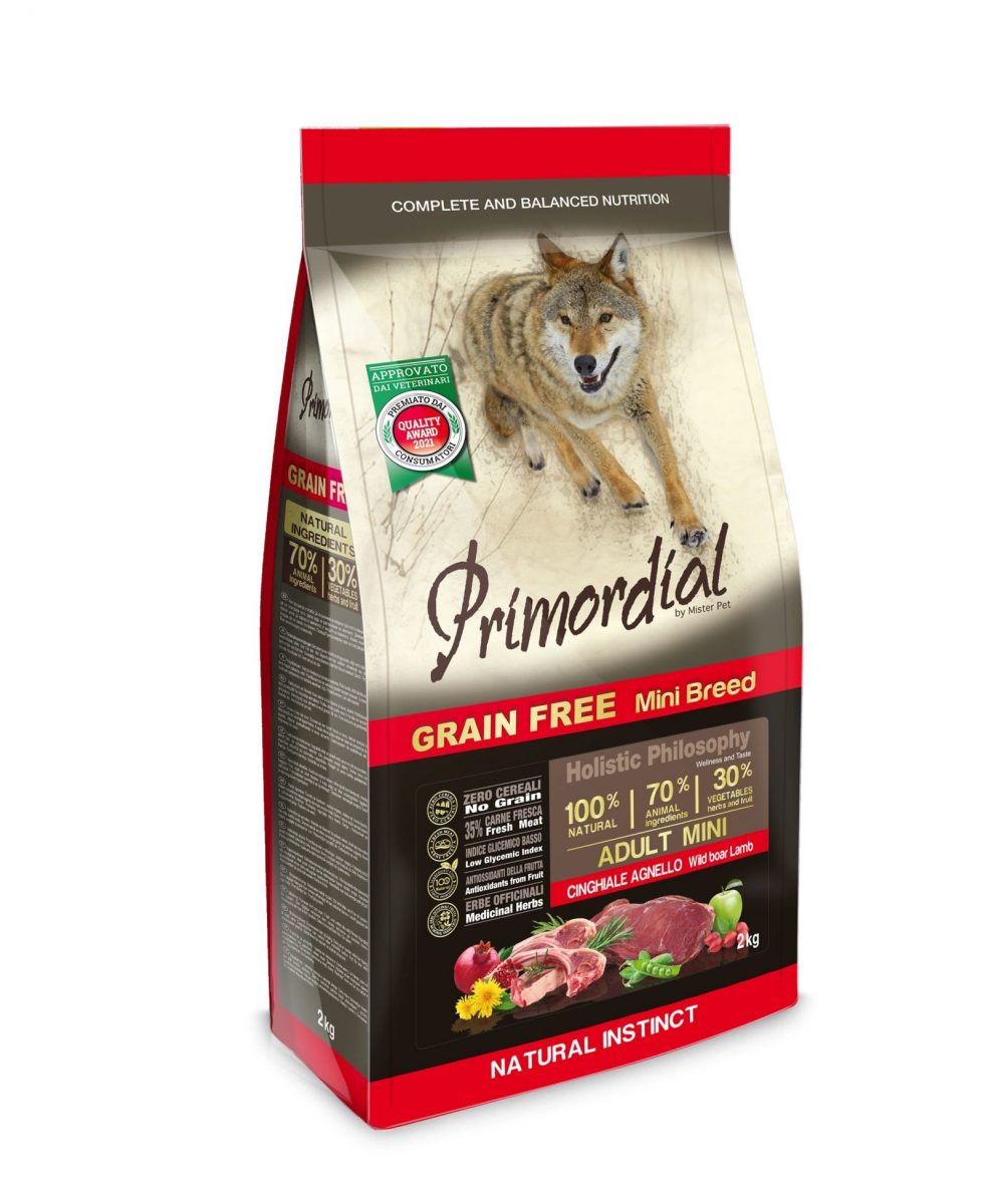Primordial GF Adult Mini Lamb & Wild Boar 2 kg