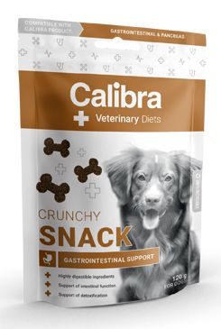 Calibra VD Dog Crunchy Snack Gastrointestinal 120 g