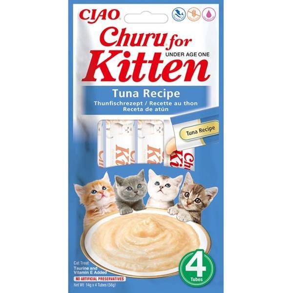 Churu Cat Kitten Tuna Recipe 4x14g