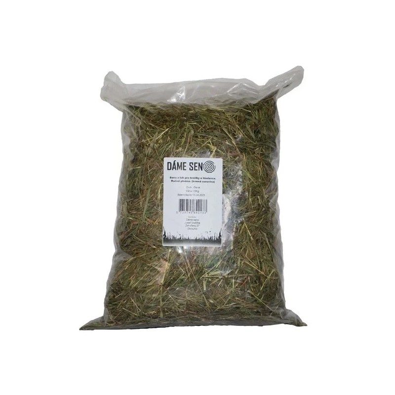 Dáme seno Seno bio české, ručně balené - otava, 5kg
