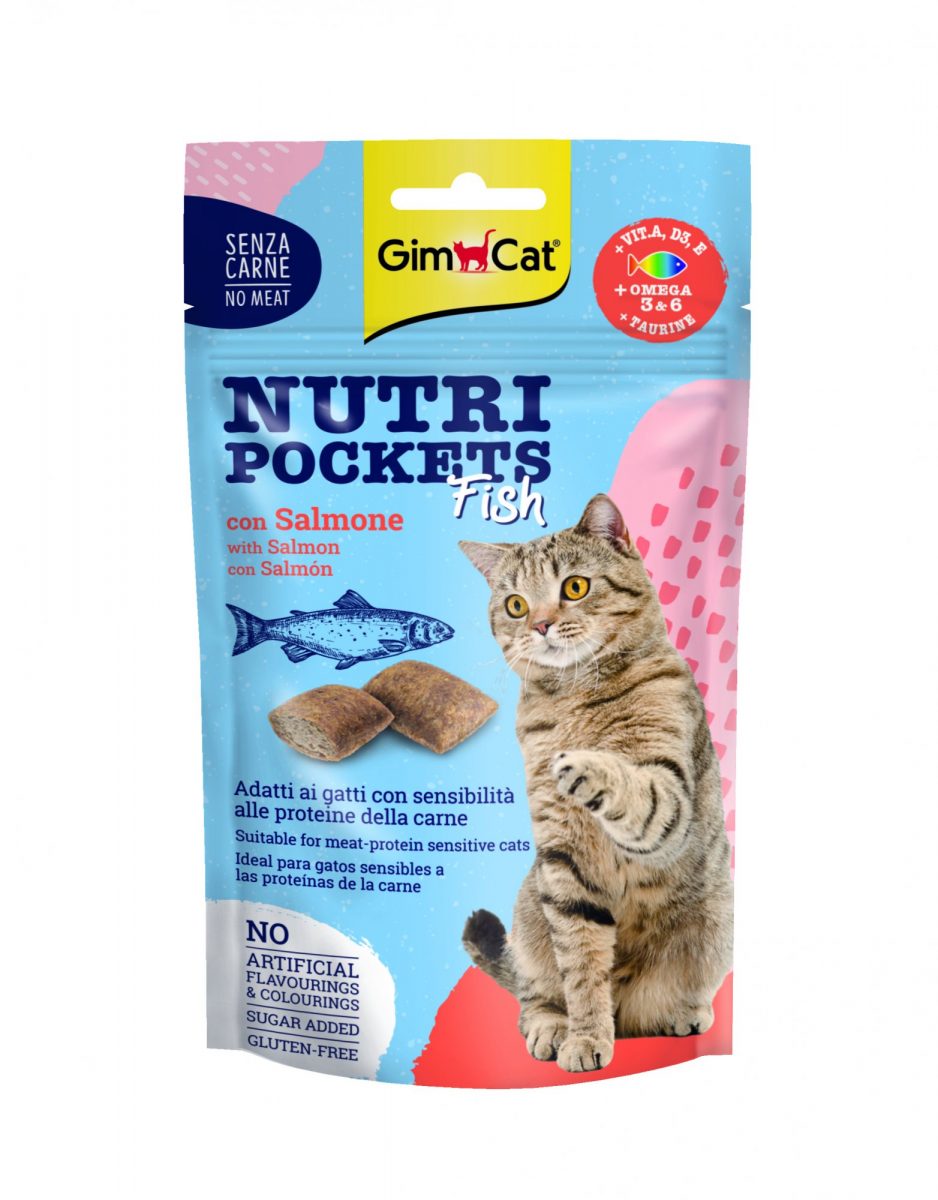 GIMCAT Nutri pockets tuňák 60g