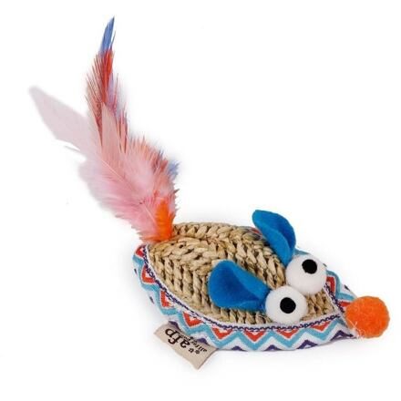 Myška Whisker Fiesta z umělého lýka – se šantou