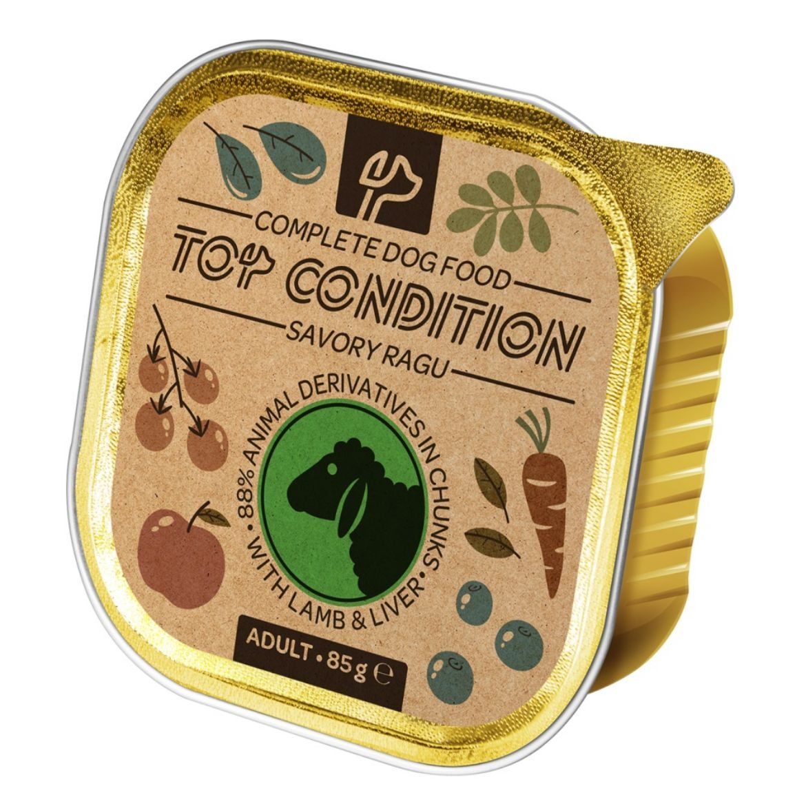 Top Condition Dog Lamb & Liver kousky v omáčce 85 g