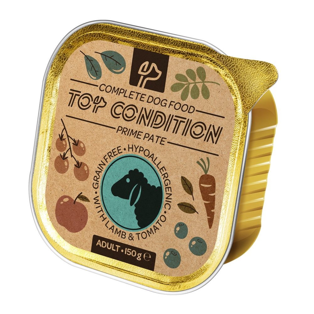 Top Condition Dog Lamb & Tomato paté 150 g