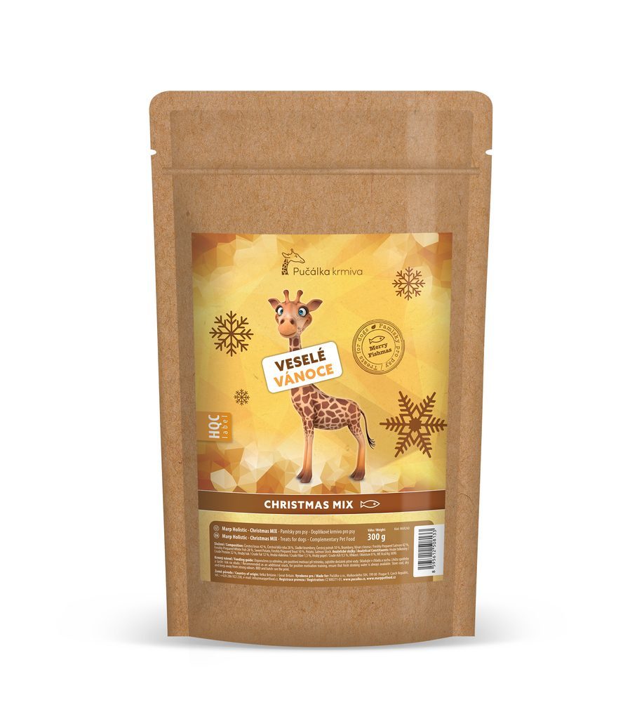 Marp Holistic Christmas Mix - vánoční pamlsky pro psy 300g