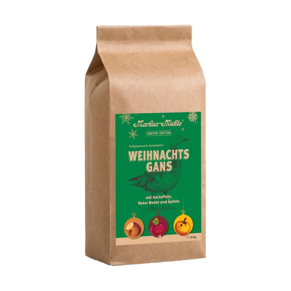 Markus Mühle Vánoční husa 10kg, granule lisované za studena