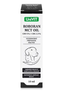 Roboran MCT olej CBD 5% + CBG 2,5% 10ml