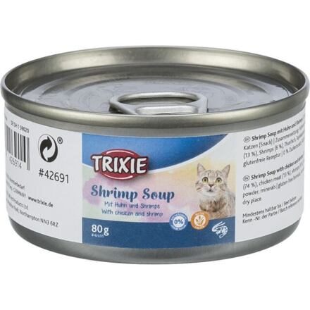 Trixie Shrimp Soup kuře & krevety 80 g