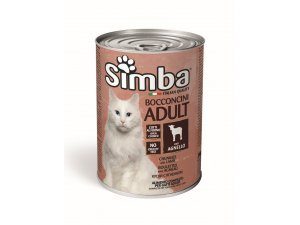 Simba Cat Jehněčí  kousky 415 g