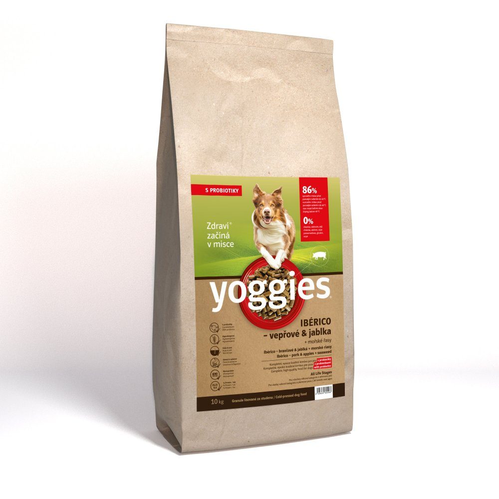 Yoggies Ibérico vepřové maso s jablky 10kg