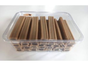 BIG BONE řezy jehněčí  35 kusů - poloměkký pamlsek 11cm
