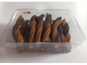 TWISTER  knoty kuřecí  20 kusů  - poloměkký pamlsek 11cm