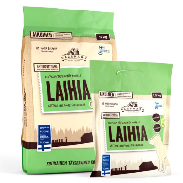 Dagsmark LAIHIA Kuře & Oves 9 kg
