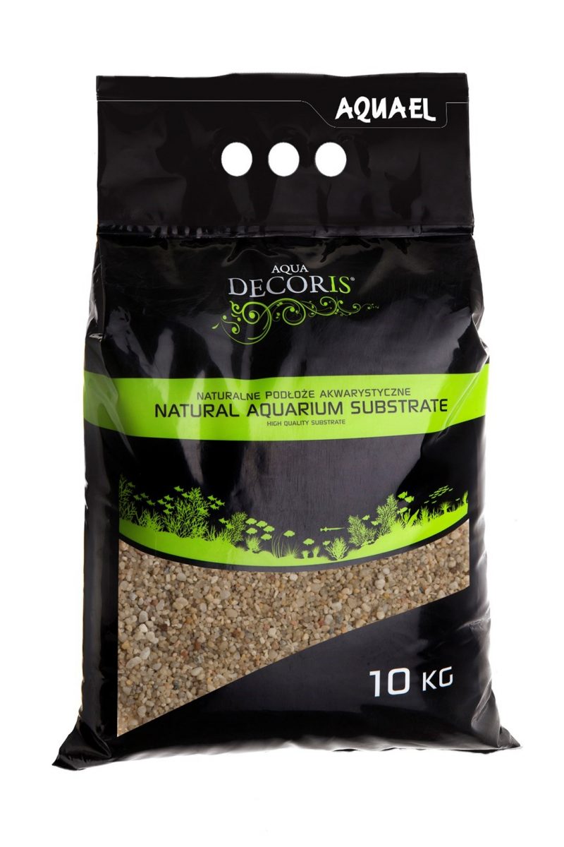 AQUAEL Přírodní vícebarevný štěrk 1,6-4,0MM 10KG