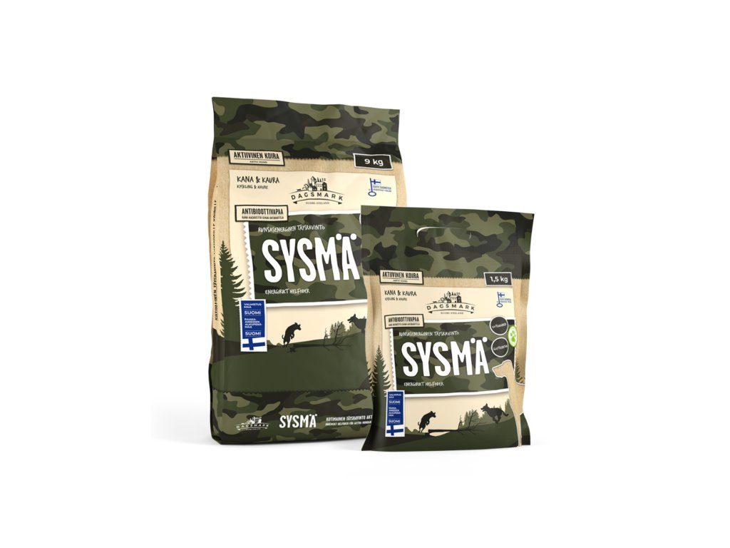 Dagsmark SYSMÄ Kuře & Oves 1,5 kg