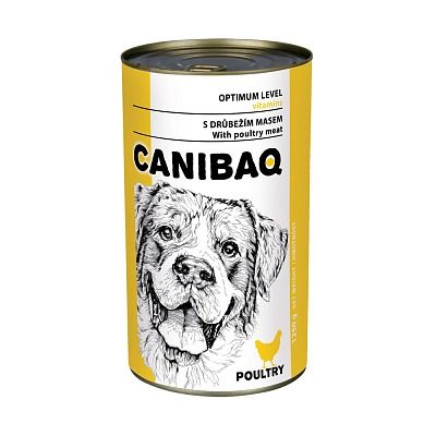 CANIBAQ Classic konz pes drůbeží 1250g