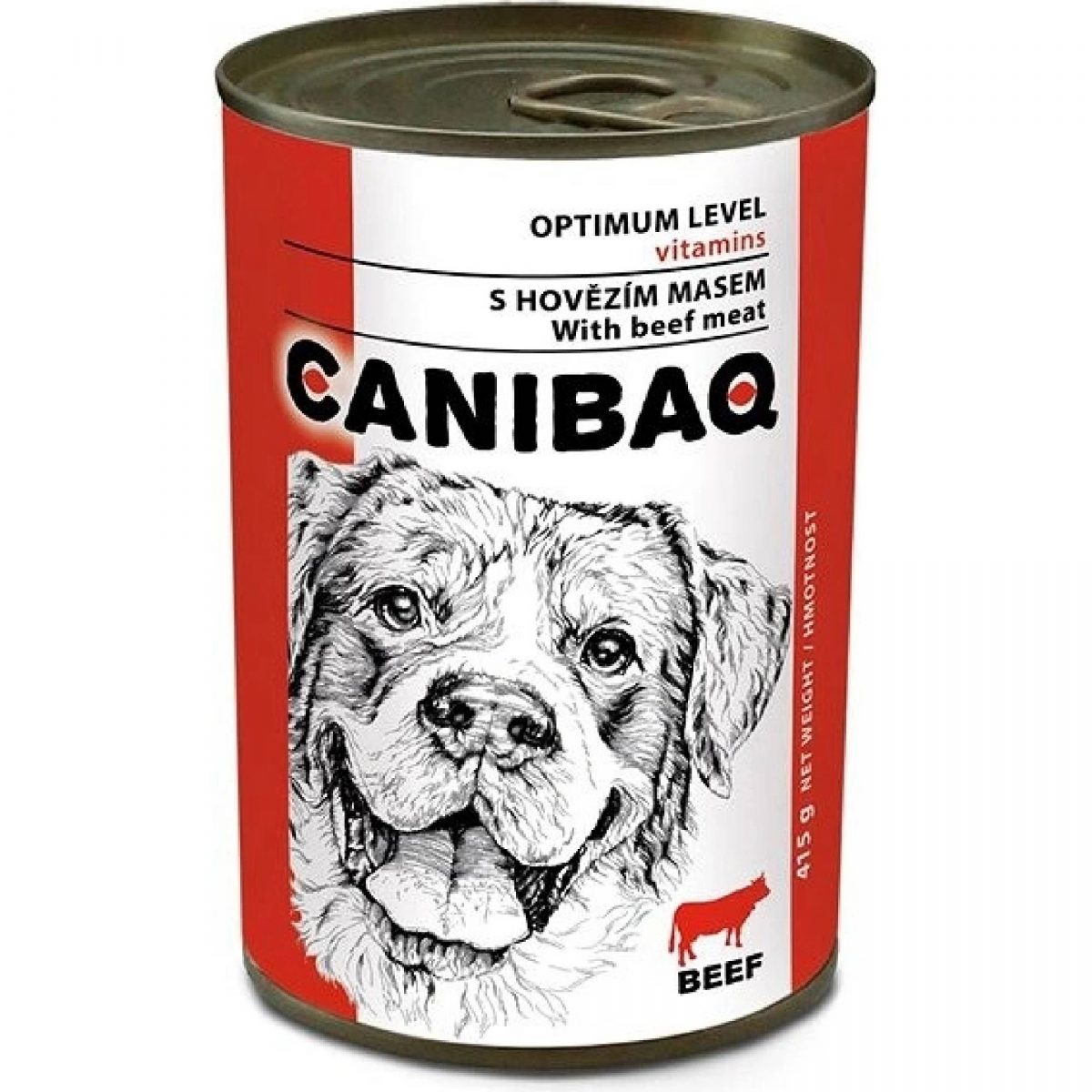 CANIBAQ Classic konz pes hovězí 415g