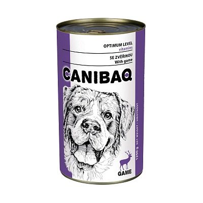 CANIBAQ Classic konz pes zvěřina 1250g