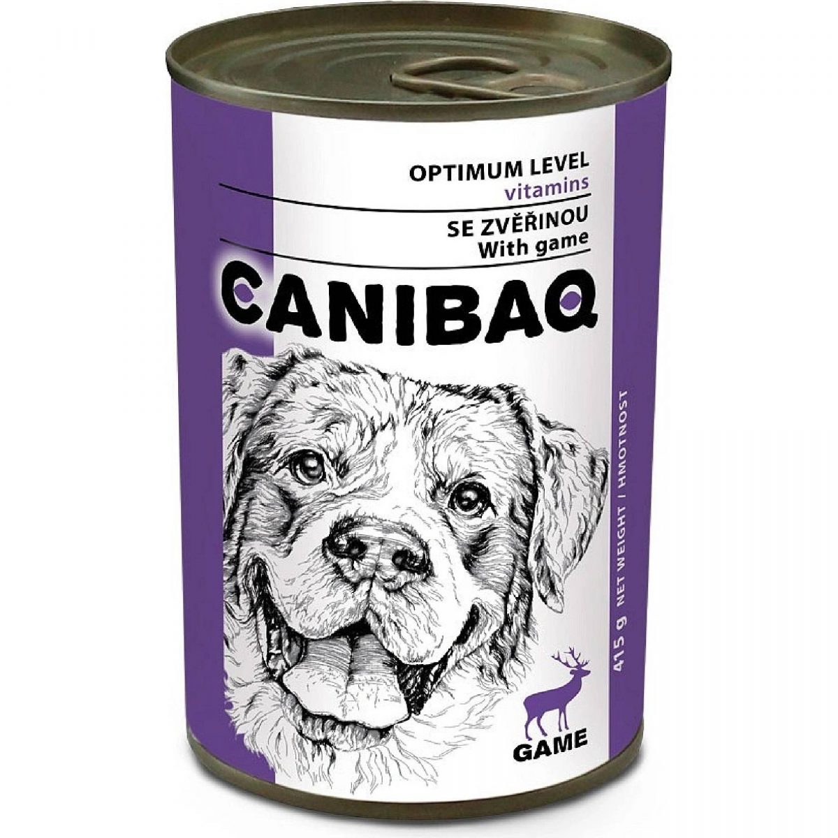 CANIBAQ Classic konz pes zvěřina 415g