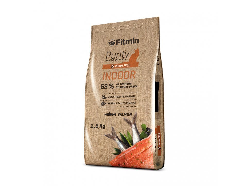 Fitmin cat Purity Indoor - 1,5 kg