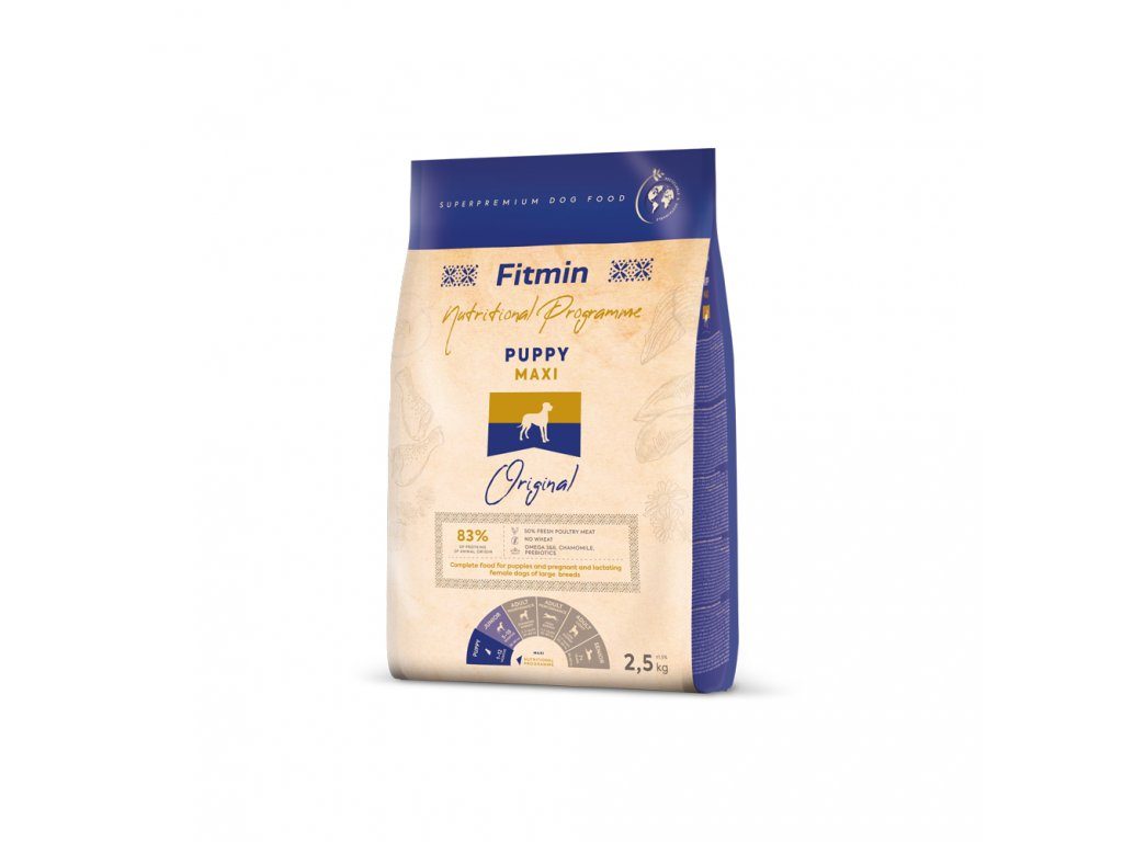 Fitmin dog maxi puppy - 2,5 kg