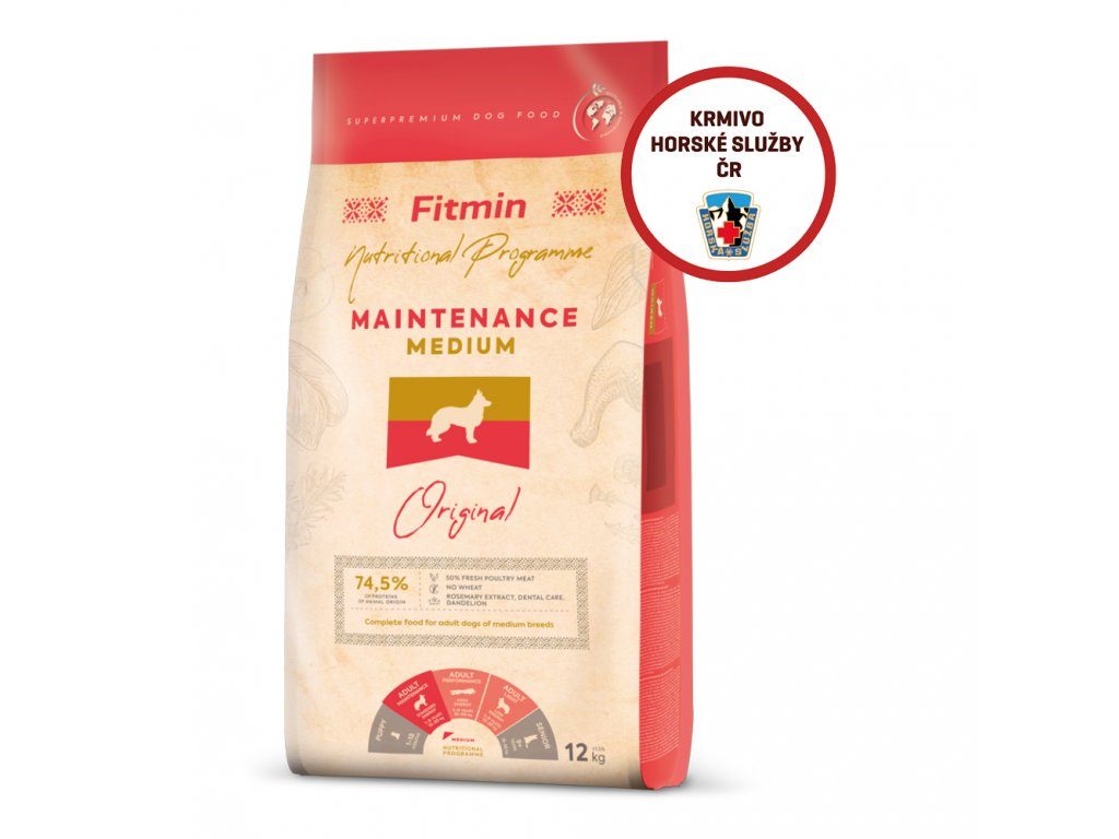 Fitmin dog medium maintenance - 12 kg