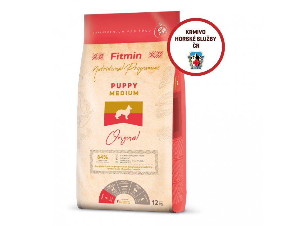 Fitmin dog medium puppy - 12 kg