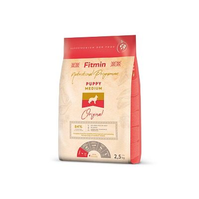 Fitmin dog medium puppy - 2,5 kg
