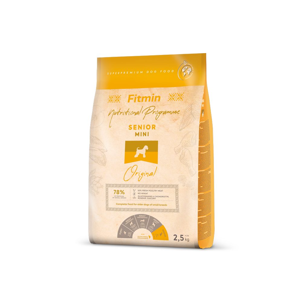 Fitmin dog mini senior - 2,5 kg