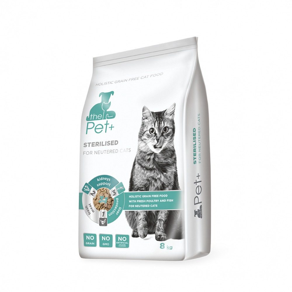 thePet+ 3in1 cat STERILISED - 8 kg