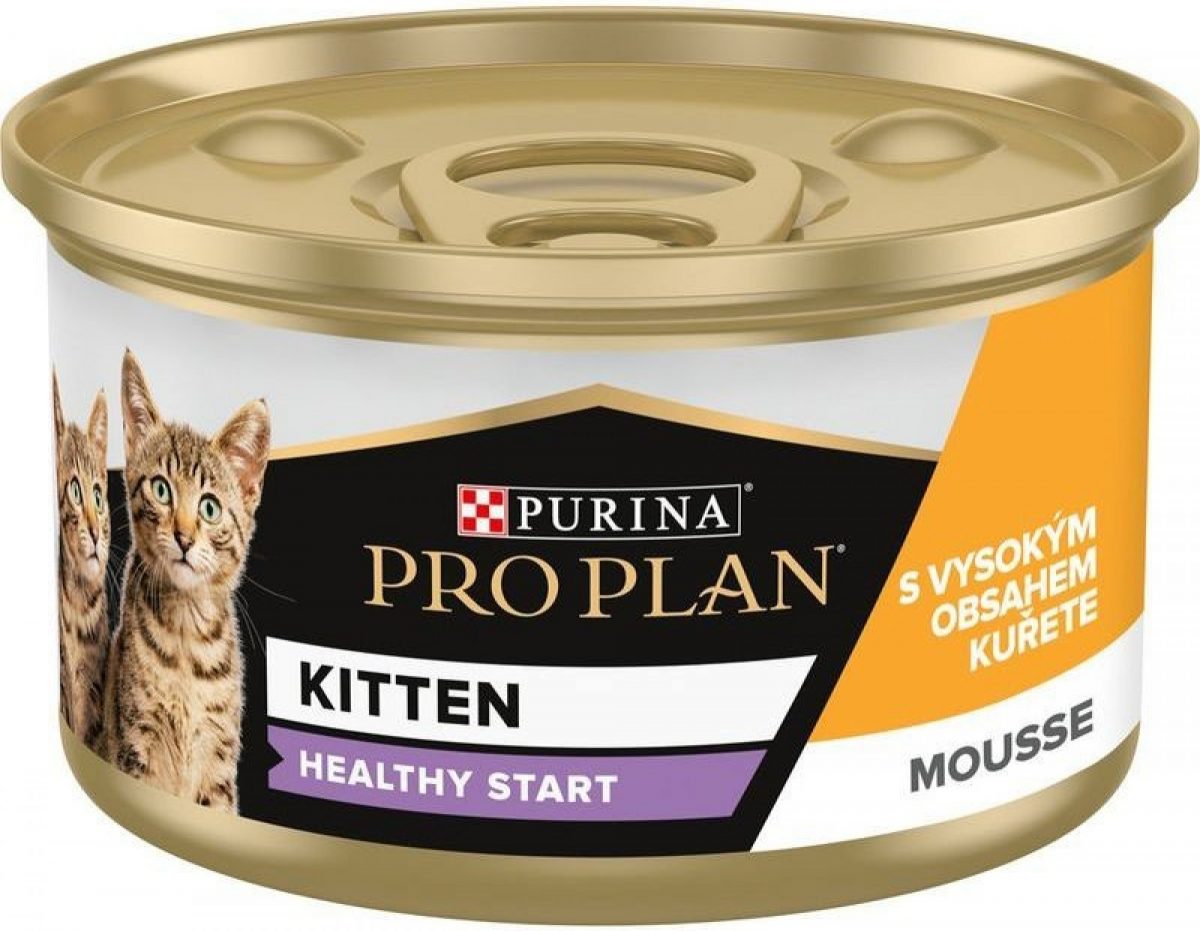 Pro Plan Kitten Healthy Start kuře 85 g