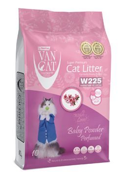 Podestýlka Vancat stelivo bentonit Baby Powder 10kg