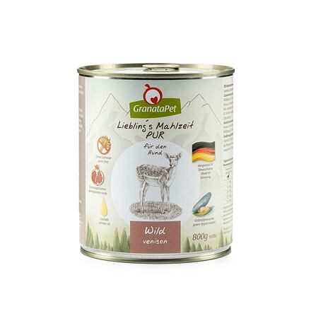 GranataPet PUR Zvěřina balení 800 g