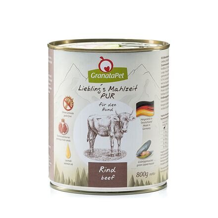 GranataPet PUR Hovězí balení 800 g