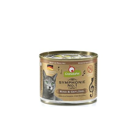 GranataPet Symphonie no.1 Hovězí a drůbež balení 200 g