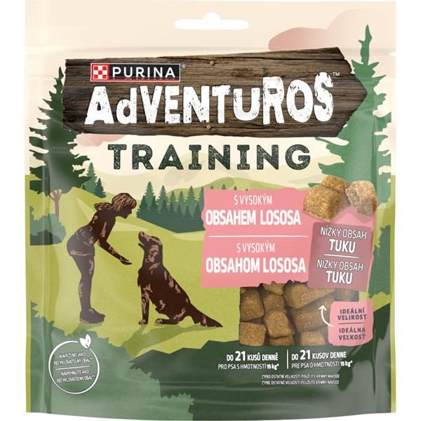 PURINA ADVENTUROS Tréninkové pochoutky s příchutí lososa 115 g